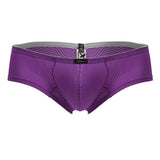 Xtremen Men's Underwear 91228 Microfiber Trunks Color Purple