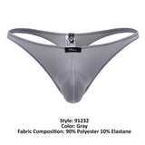 Xtremen 91232 Microfiber Thongs Color Gray