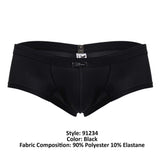Xtremen Men's Underwear 91234 Microfiber Trunks Color Black