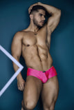 Xtremen Men's Underwear 91234 Microfiber Trunks Color Fuchsia