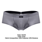 Xtremen Men's Underwear 91234 Microfiber Trunks Color Gray