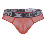 Xtremen Men's Underwear 91235 Microfiber Thongs Color Fuchsia