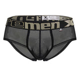 Xtremen Men's Underwear 91236 Microfiber Briefs Color Black