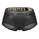 Xtremen Men's Underwear 91237 Microfiber Trunks Color Black