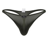 Xtremen Men's Underwear 91238 Microfiber Thongs Color Green