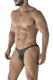 Xtremen Men's Underwear 91239 Microfiber Bikini Color Green
