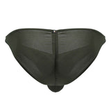 Xtremen Men's Underwear 91239 Microfiber Bikini Color Green