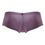 Xtremen Men's Underwear 91240 Microfiber Trunks Color Blackberry
