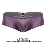 Xtremen Men's Underwear 91240 Microfiber Trunks Color Blackberry