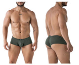 Xtremen Men's Underwear 91240 Microfiber Trunks Color Green