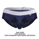 Xtremen Men's Underwear 91242 Microfiber Briefs Color Dark Blue