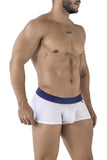 Xtremen Men's Underwear 91243 Microfiber Trunks Color White