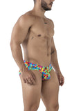 Xtremen Men's Underwear 91248 Printed Briefs Color Bubbles