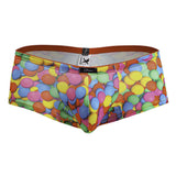 Xtremen Men's Underwear 91249 Printed Trunks Color Bubbles