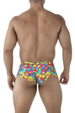 Xtremen Men's Underwear 91249 Printed Trunks Color Bubbles