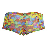 Xtremen Men's Underwear 91249 Printed Trunks Color Bubbles