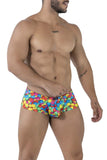 Xtremen Men's Underwear 91249 Printed Trunks Color Bubbles