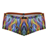 Xtremen Men's Underwear 91249 Printed Trunks Color Waves