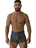 Xtremen 91251 Microfiber Mesh Boxer Briefs Color Gray