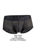 Xtremen 91252 Microfiber Mesh Trunks Color Gray