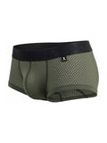 Xtremen 91252 Microfiber Mesh Trunks Color Military Green