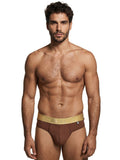 Xtremen Men's Underwear 91253 Microfiber Thongs Sleek and Supportive Color Chocolate