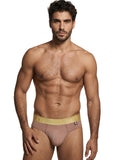 Xtremen 91253 Mens Underwear Microfiber Thongs Sleek and Supportive Color Khaki