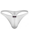 Xtremen 91254 Mens Underwear Sleek Microfiber Thongs Color White