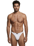 Xtremen 91254 Mens Underwear Sleek Microfiber Thongs Color White