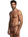 Xtremen 91255 Mens Underwear Sleek Microfiber Bikini Color Chocolate
