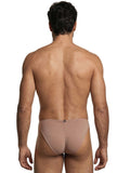 Xtremen 91255 Mens Underwear Sleek Microfiber Bikini Color Khaki