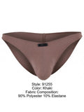 Xtremen 91255 Mens Underwear Sleek Microfiber Bikini Color Khaki