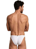 Xtremen 91255 Mens Underwear Sleek Microfiber Bikini Color White