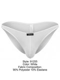 Xtremen 91255 Mens Underwear Sleek Microfiber Bikini Color White