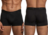 Xtremen 91256 Men's Underwear Sleek Microfiber Boxer Briefs Color Black
