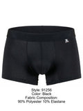Xtremen 91256 Men's Underwear Sleek Microfiber Boxer Briefs Color Black