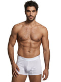 Xtremen 91256 Men's Underwear Sleek Microfiber Boxer Briefs Color White
