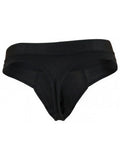 Xtremen 91257 Mens Underwear Sleek Microfiber Comfort Thongs Color Black