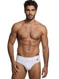 Xtremen 91257 Mens Underwear Sleek Microfiber Comfort Thongs Color White