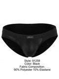 Xtremen 91258 Mens Underwear Sleek Microfiber Briefs Color Black