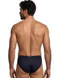 Xtremen 91258 Mens Underwear Sleek Microfiber Briefs Color Dark Blue