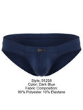 Xtremen 91258 Mens Underwear Sleek Microfiber Briefs Color Dark Blue