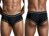 Xtremen 91260 Men's Underwear Modern Athletic Microfiber Briefs Color Black