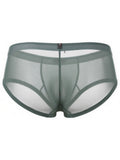 Xtremen 91263 Mens Underwear Microfiber Mesh Briefs Color Green