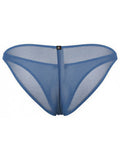 Xtremen 91264 Men's Underwear Microfiber Mesh Bikini Color Blue