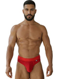 Xtremen 91268 Microfiber Mesh Thongs Color Red