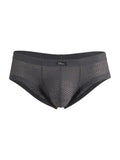 Xtremen 91269 Microfiber Mesh Briefs Color Gray