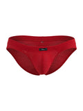 Xtremen 91270 Microfiber Mesh Briefs Color Red