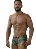 Xtremen 91283 Rainbow Printed Microfiber Briefs Color Labyrinth