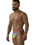 Xtremen 91284 Printed Microfiber Thongs Color Cloud